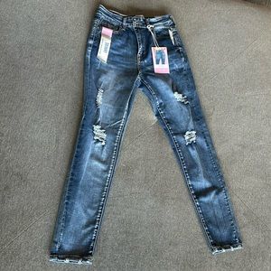 Wax Jean Skinny High Wasted Size 5/27 Jean